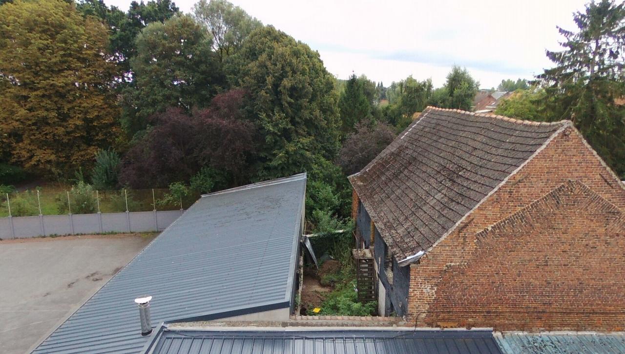 Espace de culture et d'élevage en cours de réalisation